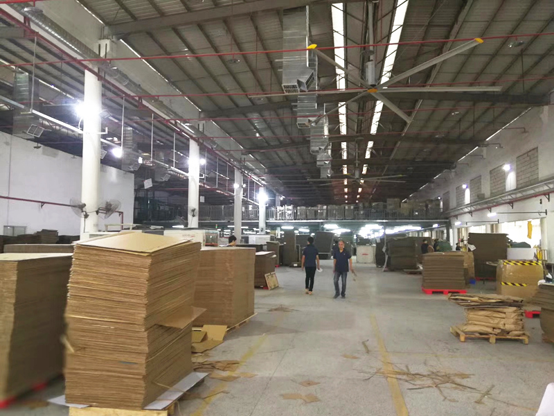 家具廠環(huán)?？照{通風降溫工程